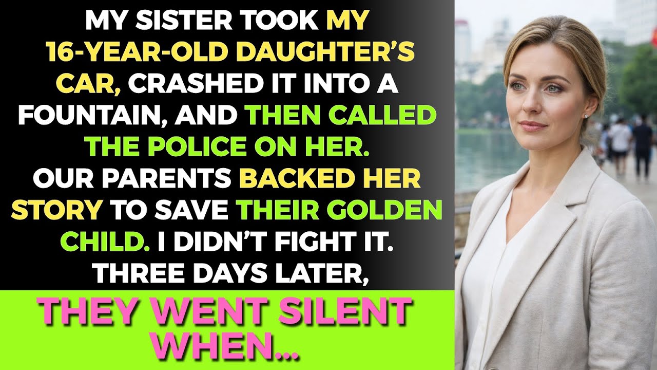 My Sister Tried to Frame My Daughter for Her Crime — She Never Expected What I Had