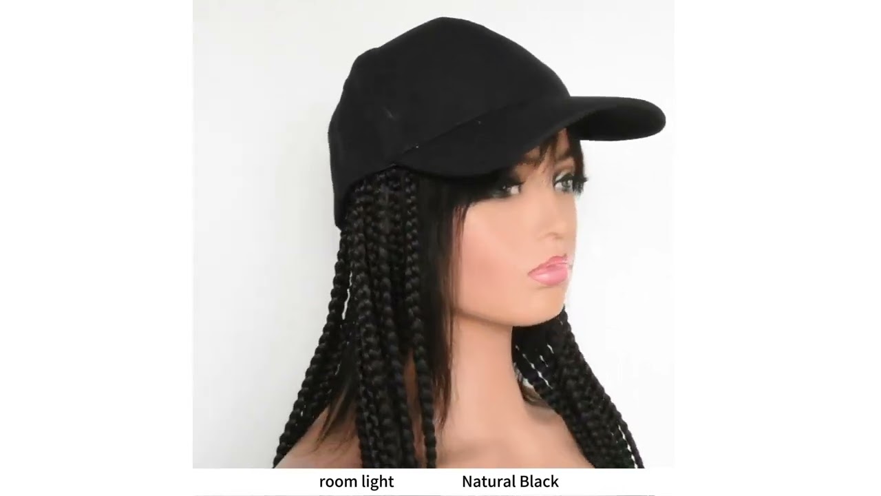 Braid Baseball Hat Hair Indoor Wear Show