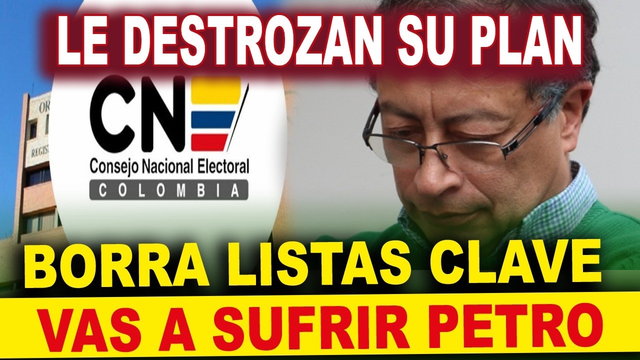 NUEVO REV&Eacute;S PARA EL PACTO HIST&Oacute;RICO: CNE BORRA LISTAS CLAVE EN CUATRO REGIONES