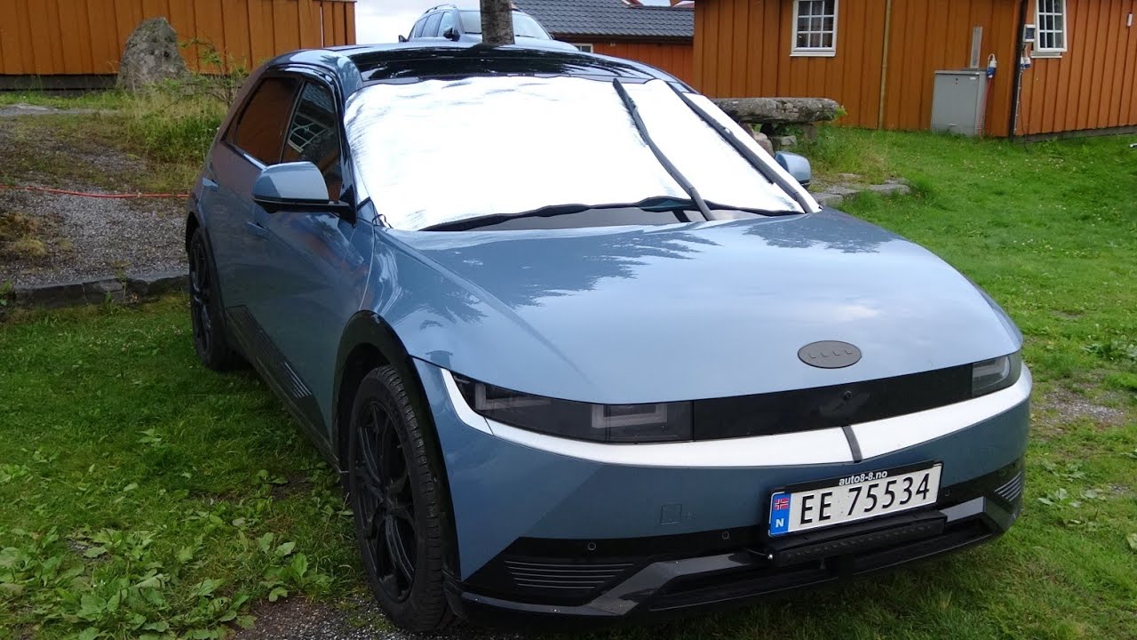 Overnatting i Ioniq 5 med hvilemodus / Utility mode / Campmode