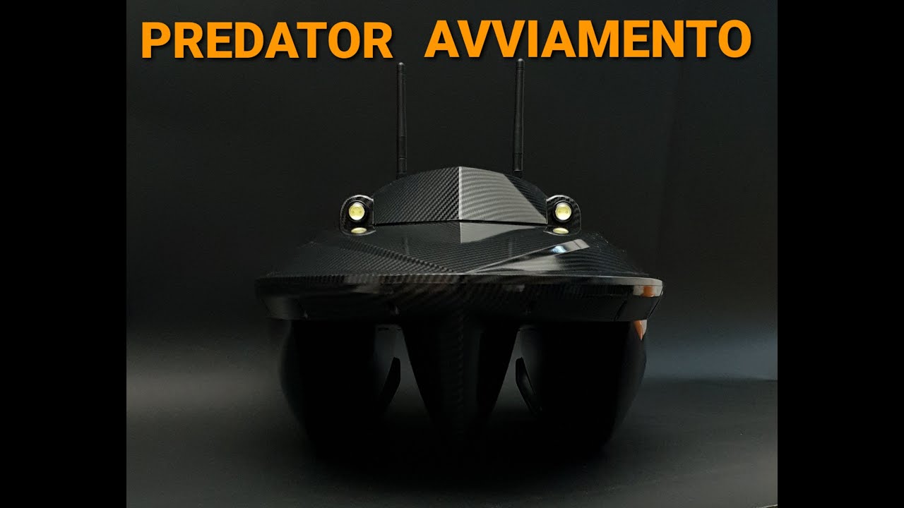 AVVIAMENTO NUOVO PREDATOR BAITBOAT!