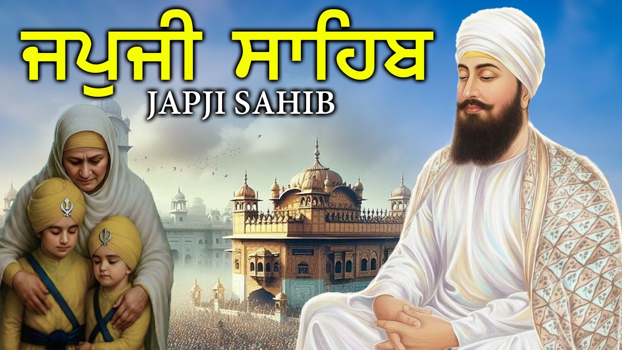 Morning Prayer (ਜਪੁਜੀ ਸਾਹਿਬ )Japji Sahib- ਬਹੁਤ ਹੀ ਮੀਠੀ ਆਵਾਜ਼ ਵਿਚ -Lyrical Video #punjabi #japjisahib