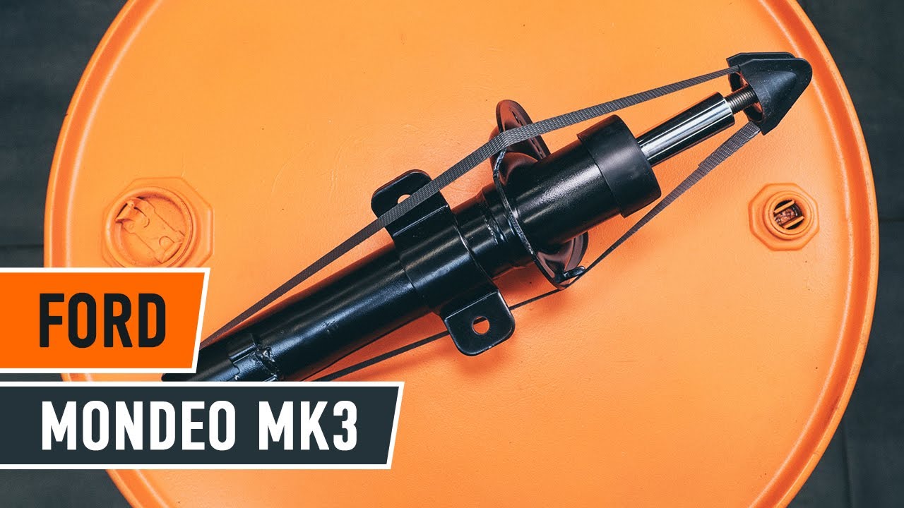 Så byter du ett fjäderben fram på FORD MONDEO MK3 Sedan [AUTODOC-LEKTION]