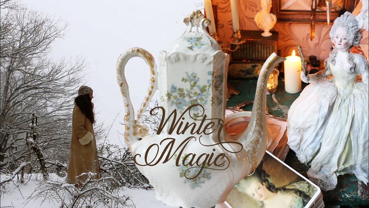 WINTER MAGIC - WORKING ON MARIE-ANTOINETTE