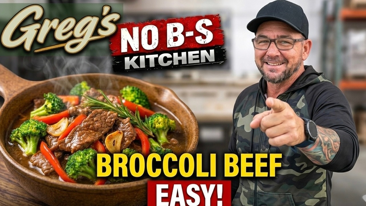 Better Than Takeout Broccoli Beef!