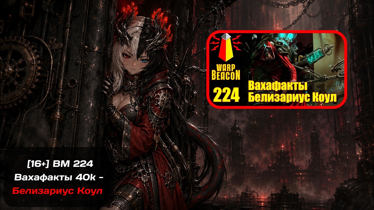 Himistra смотрит: [16+] ВМ 224 Вахафакты 40k - Белизариус Коул от WarpBeacon