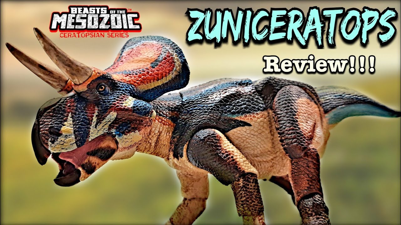 2020 Beasts of the Mesozoic Ceratopsion Series Zuniceratops Review!!!