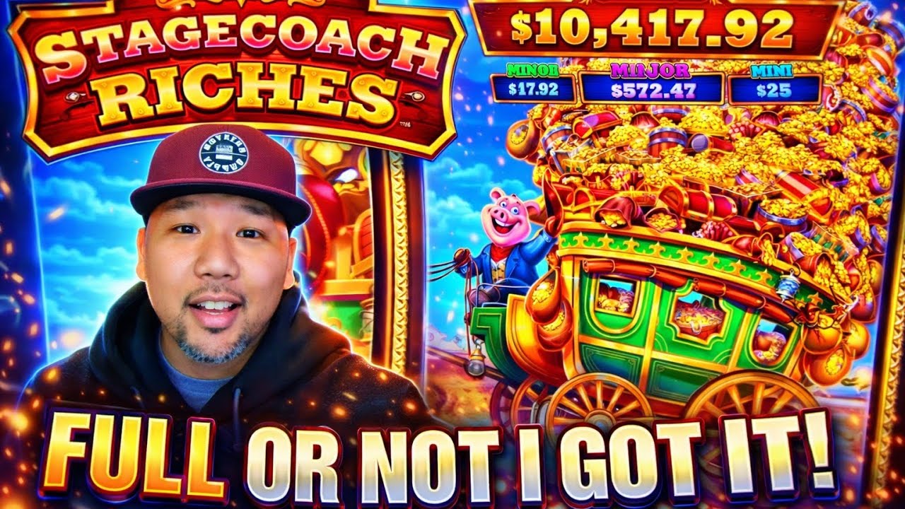 🚨NEW🚨 STAGECOACH RICHES Slot Machine! My 1st Attempt at Soboba Casino