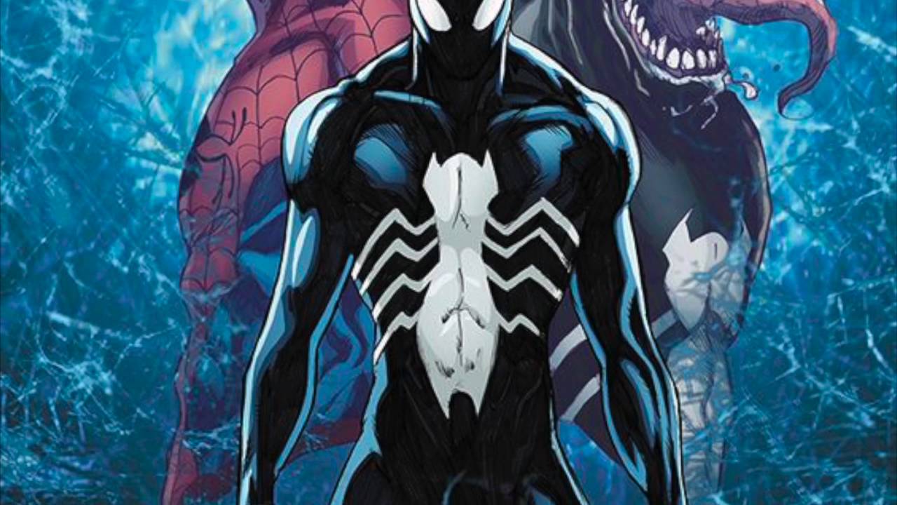 black suited spiderman tribute