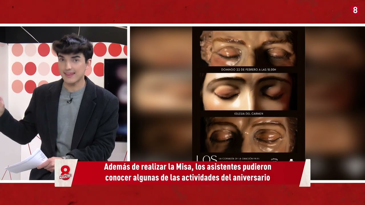 CONOCE LOS ACTOS AGENDADOS POR LOS 75 AÑOS DE LA COFRADÍA LA ORACIÓN EN EL HUERTO / 8 MAGAZINE SORIA