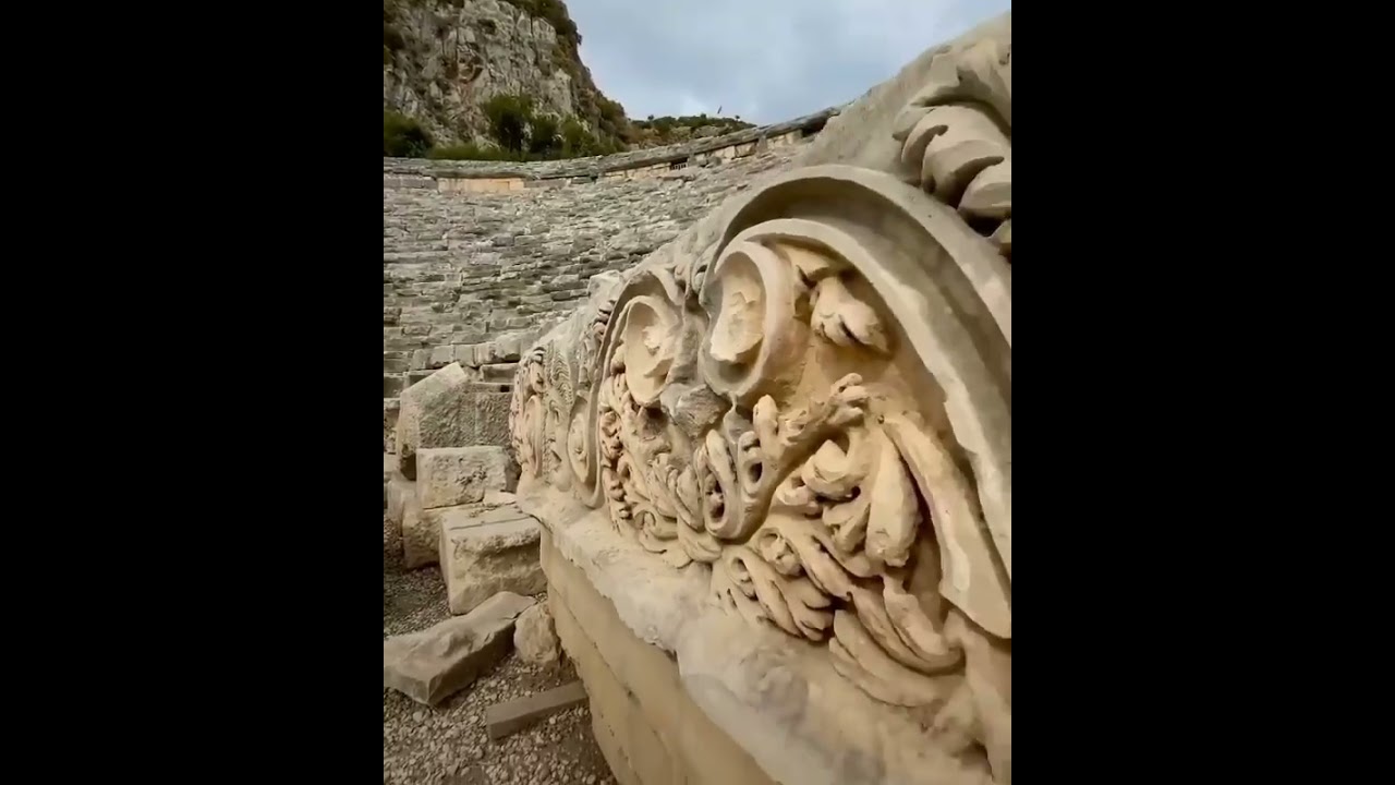 #turkey #travelling #worldhistory  The ancient Lycian ruins of Myra are breathtaking.