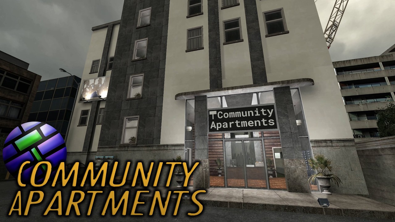 GMOD VR: Исследуем gm_Community_Apartments (Много авторов, одно здание)