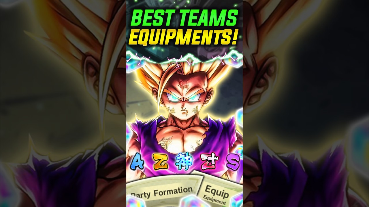 ULTRA SSJ2 GOHAN! BEST TEAMS & EQUIPMENTS! 🥇🏆