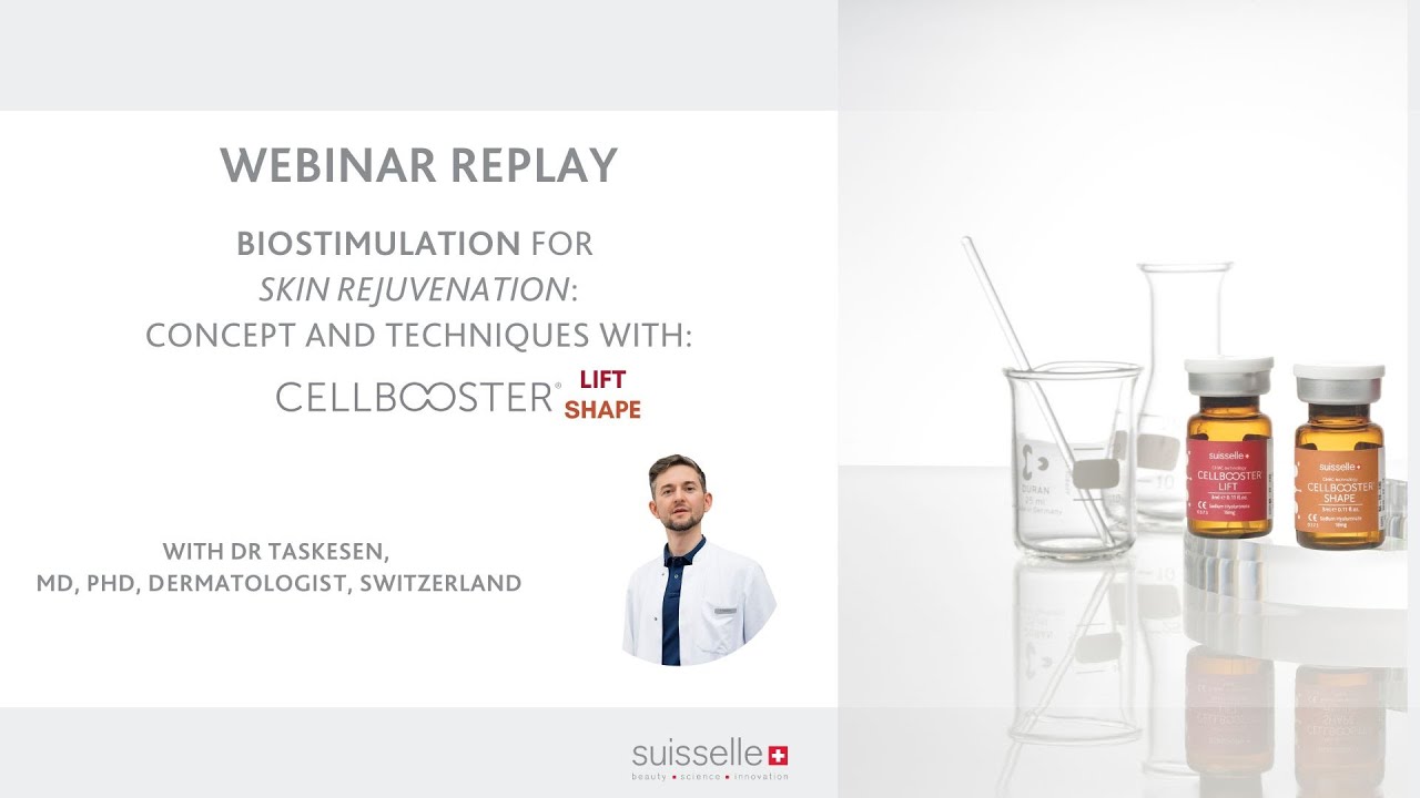 Skin Rejuvenation concept and techniques with CELLBOOSTER® LIFT and SHAPE with Dr. Timur Taskesen