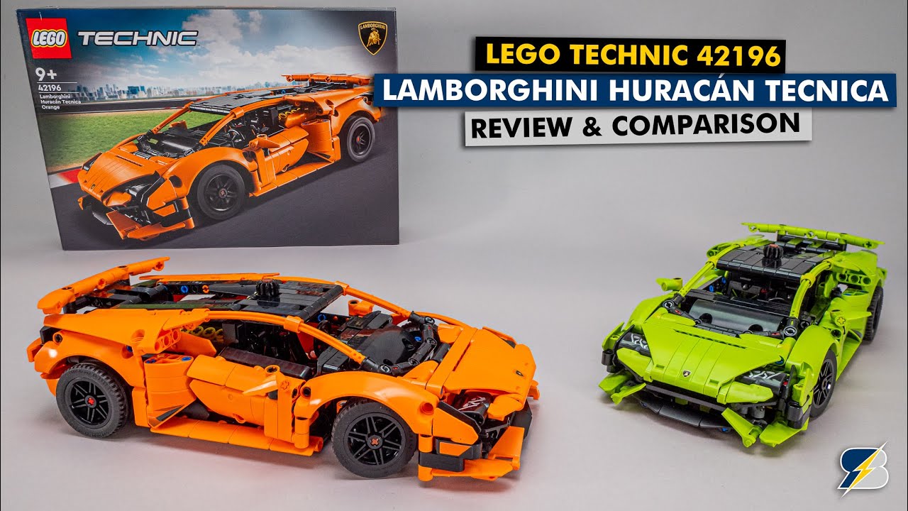 Хорошая машина или набор деталей? Обзор и сравнение набора LEGO Technic 42196 Lamborghini Huracán...
