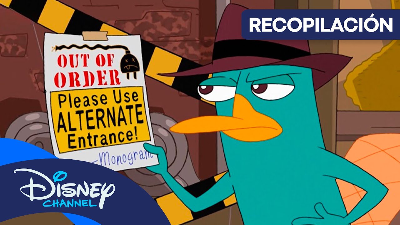 PHINEAS Y FERB: El mejor agente: el Agente P 😎 | RECOPILACIÓN | 