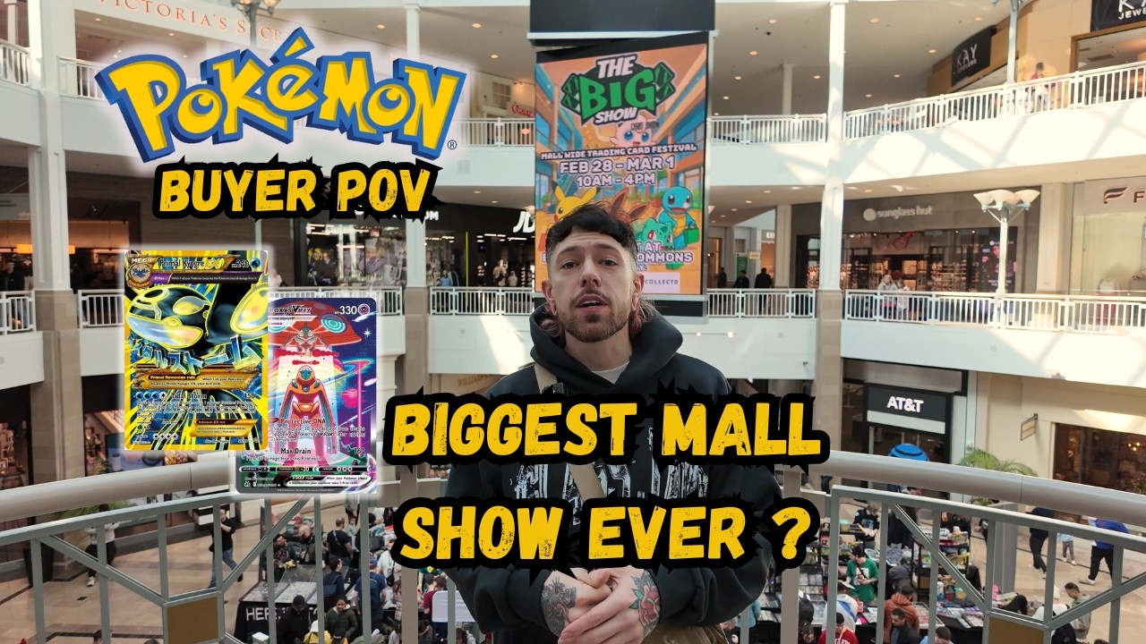 Pokemon Cards Took Over the Mall (Buyer Pov)
