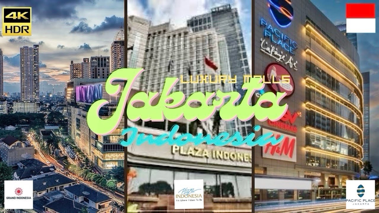 🇮🇩Jakarta Luxury & Iconic Malls Walk: Grand Indonesia, Plaza Indonesia & More｜雅加達地標購物中心實走：大印尼城、印尼廣場等
