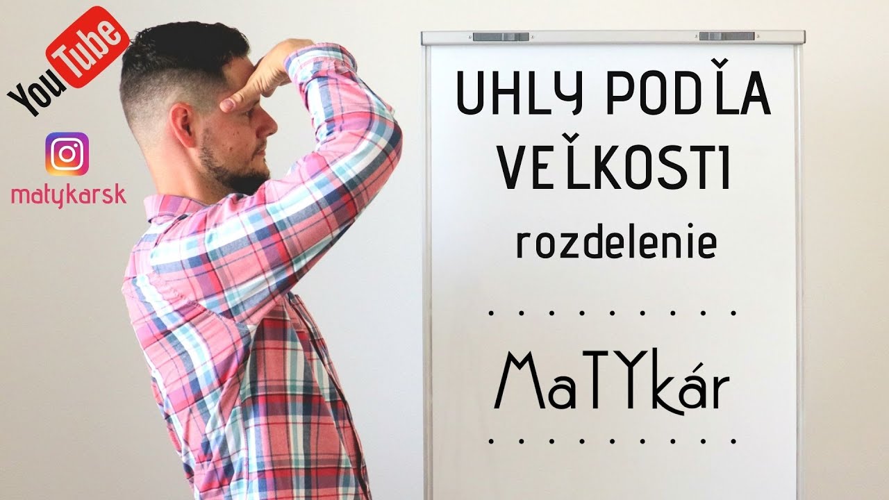 UHLY PODĽA VEĽKOSTI - rozdelenie