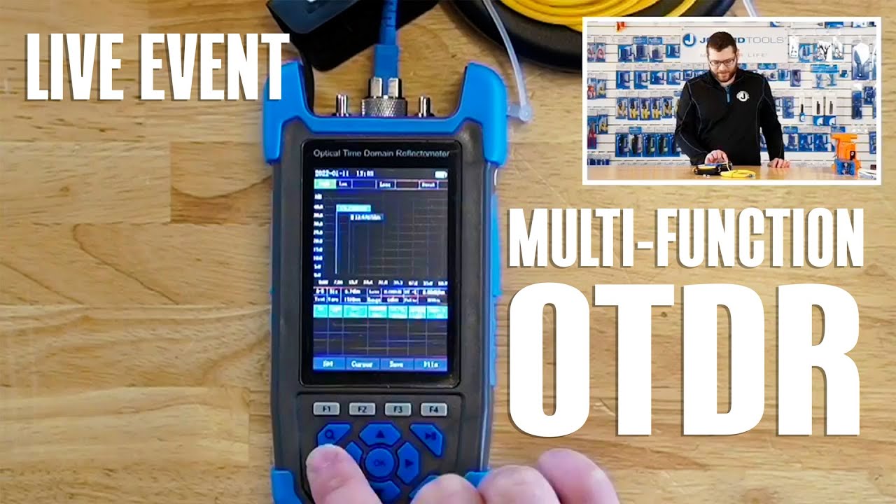 Jonard Tools Live Event - Multi-Function OTDR