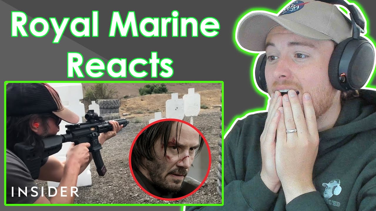Royal Marine Reacts To How Keanu Reeves Learned To Shoot Guns For 'John Wick' - Movies Insider