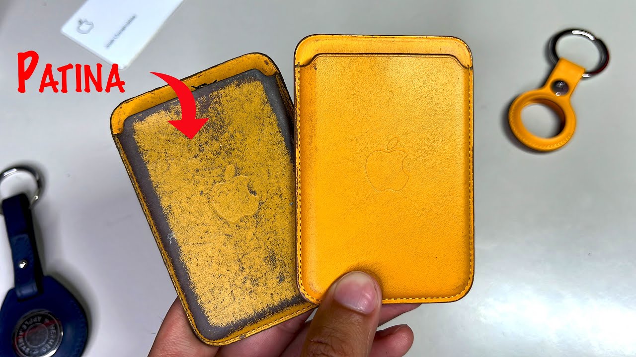 1 Year Review - California Poppy (Yellow) iPhone Leather Wallet with MagSafe | How did it Patina ?