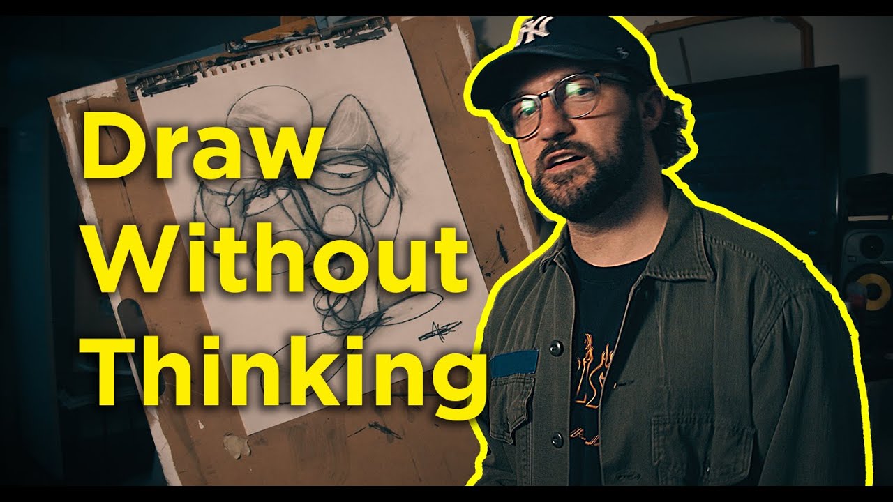 How to Speed Sketching: Automatic Drawing Made Easy | Gabriel Saint Art #art #howtodraw