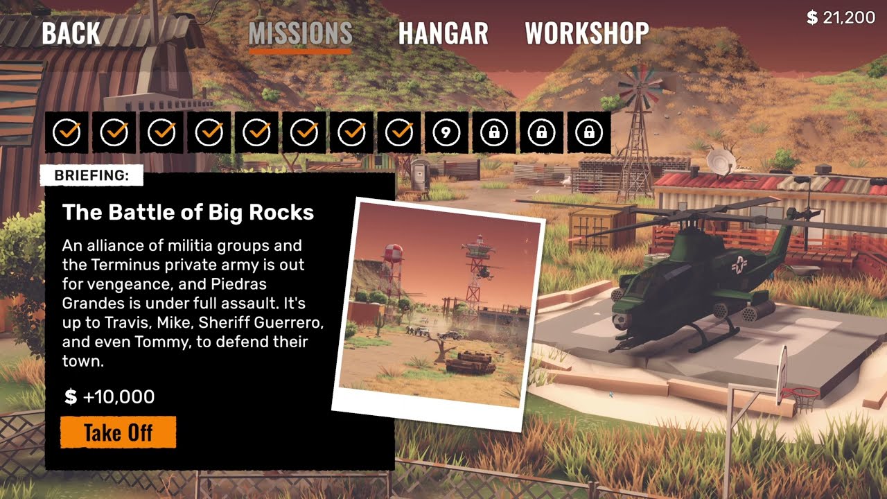 Big Missiles for Big Rocks - Cleared Hot Mission 9 Gameplay