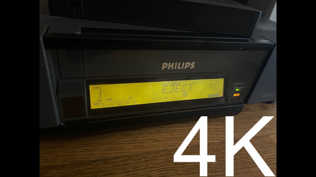 Philips VR 948 S-VHS Match Line  📼 (Made 1995) (4K Version)(Reup)
