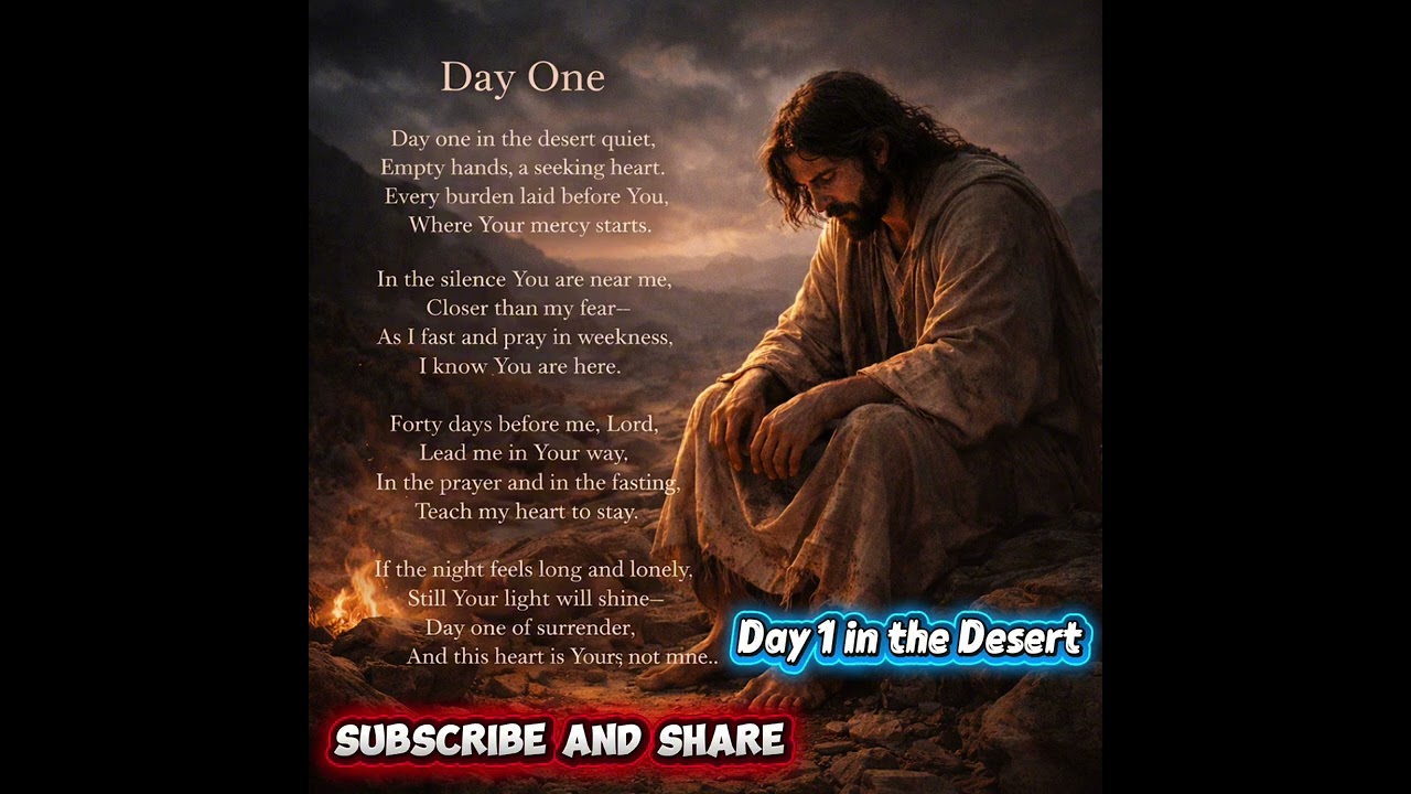 Day 1 in the Desert