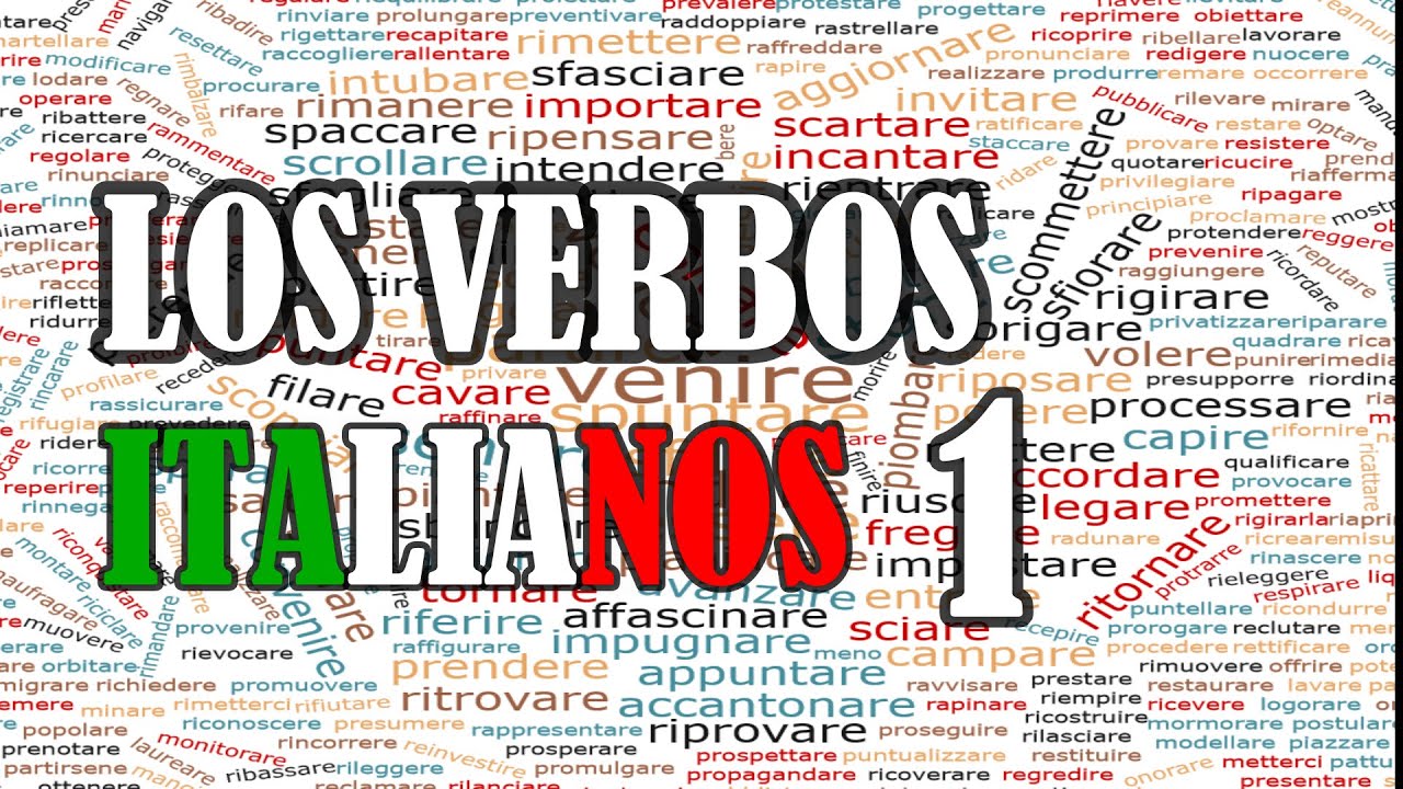 #LOS VERBOS ITALIANOS LECCION 1