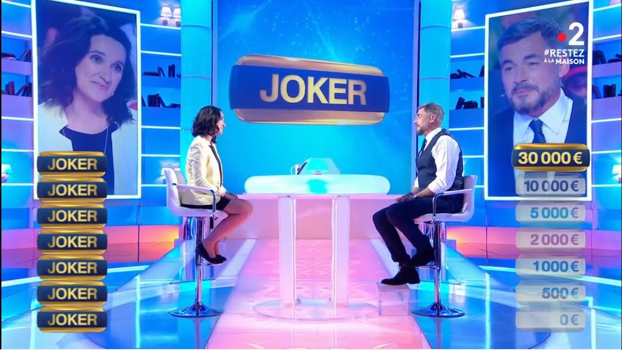 Joker 21 mars 2020 Yasmina Olivier Minne France 2 Emission complète