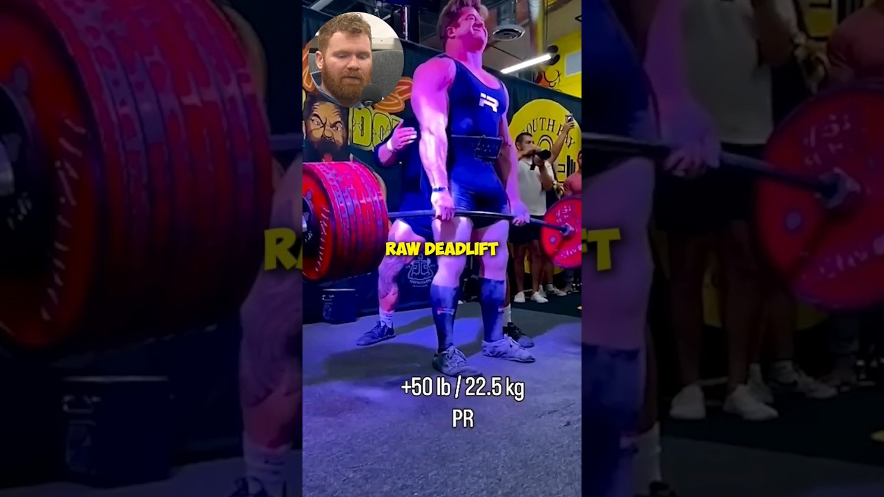 Heaviest Raw Deadlift in Raw Powerlifting 