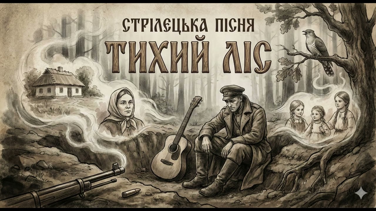 Стрілецька пісня – Тихий ліс (Ukrainian Rock Ballad / Acoustic Storytelling)