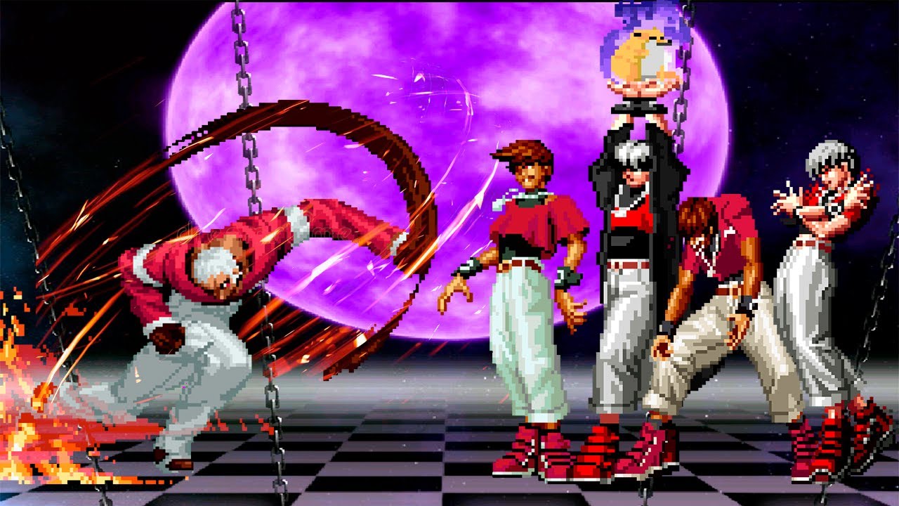 [KOF Mugen] D. Yashiro Rhythm VS Orochi Chris Team