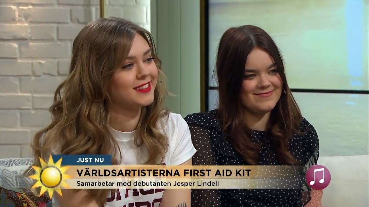 First Aid Kit Interview [Eng Subs] TV4 Nyhetsmorgon 2017