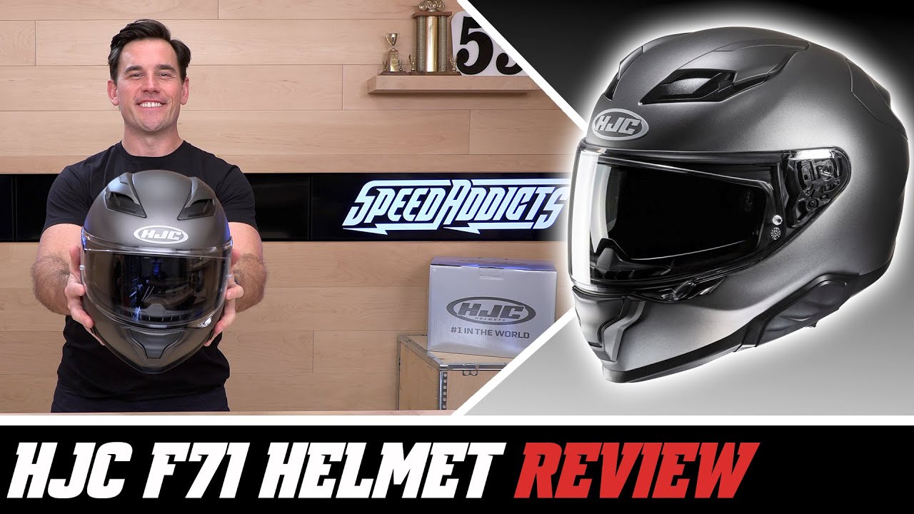 Обзор шлема HJC F71 на SpeedAddicts.com
