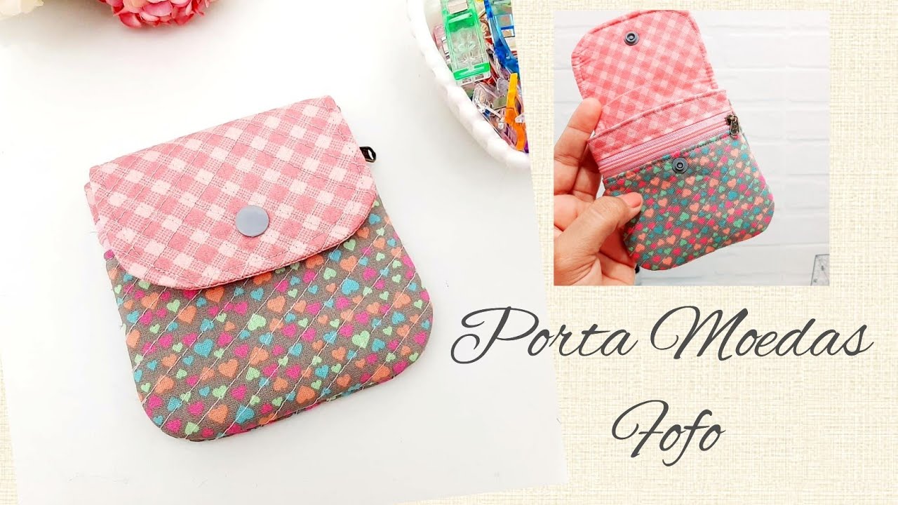 Porta moedas Fofo ! Faça e venda