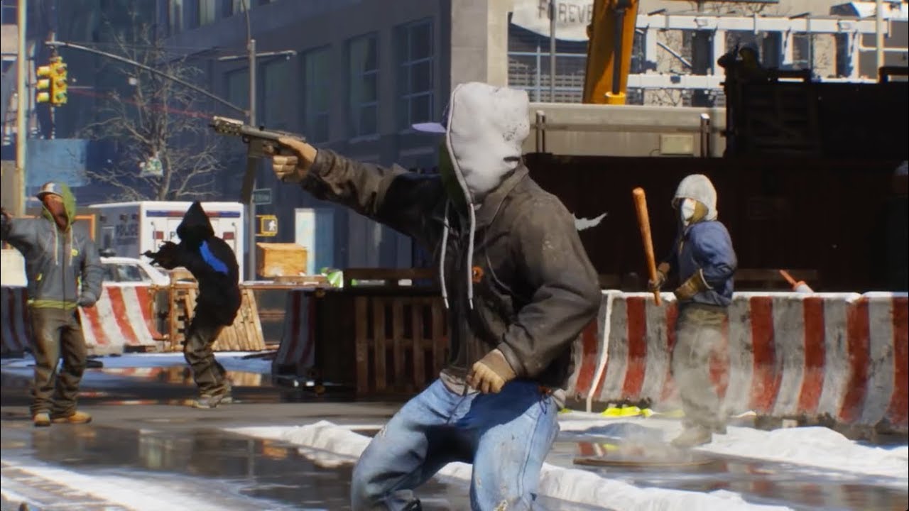 The Division OST: Rioter/Cleaner free roam fight music