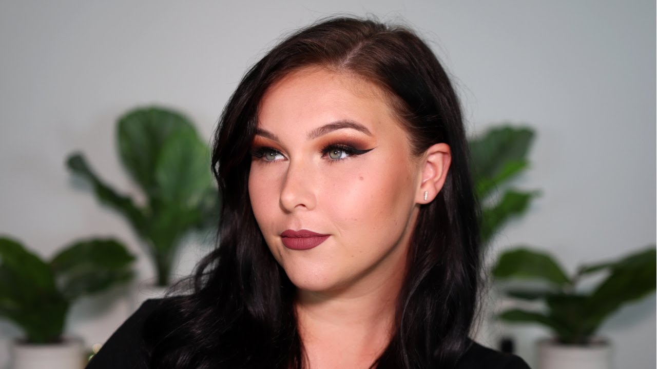 1ST FALL MAKEUP TUTORIAL OF 2020!!! | Naked Lower Lash Line & Bold Liner