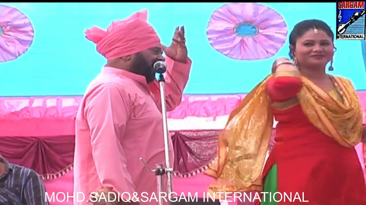 Mohd.sadiq and bibi sukhjeet kaur|| Live akhada||