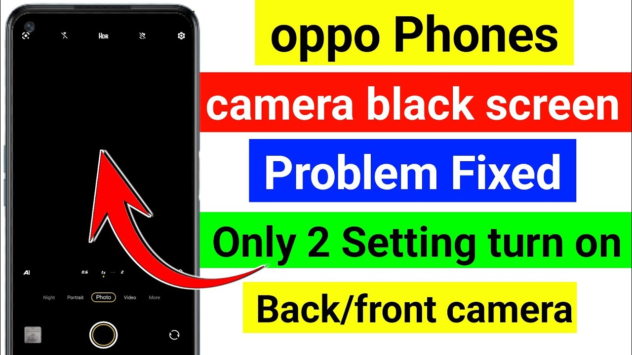 📸camera black screen problem oppo/oppo phone camera black screen problem/camera black screen problem