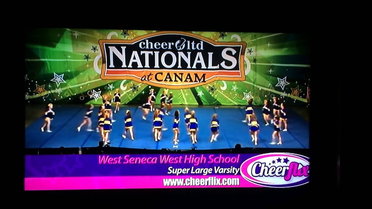 West Seneca West Varsity Cheerleading CANAM 2014