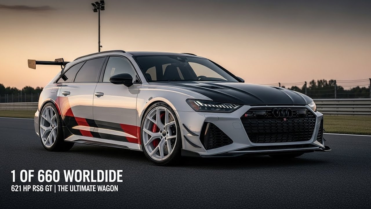 Audi RS6 GT 2025 Review: 621HP, Carbon Fiber Body & Manual Coilovers
