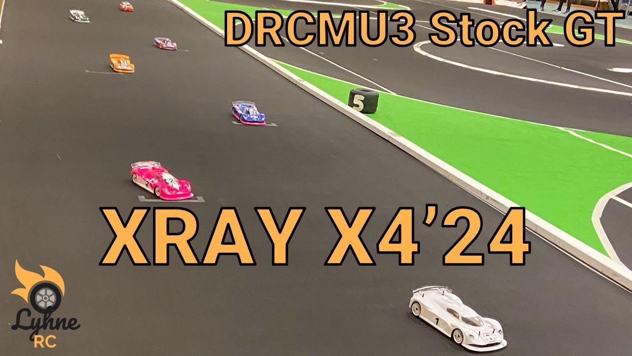 First races with XRAY X4'24 Touring Car | 2023 DRCMU3 Stock GT A 1+3