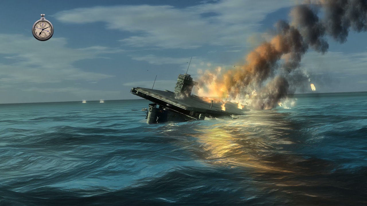 The Sinking Of The Legendary Mighty IJN Yamato | Classic Silent Hunter 4