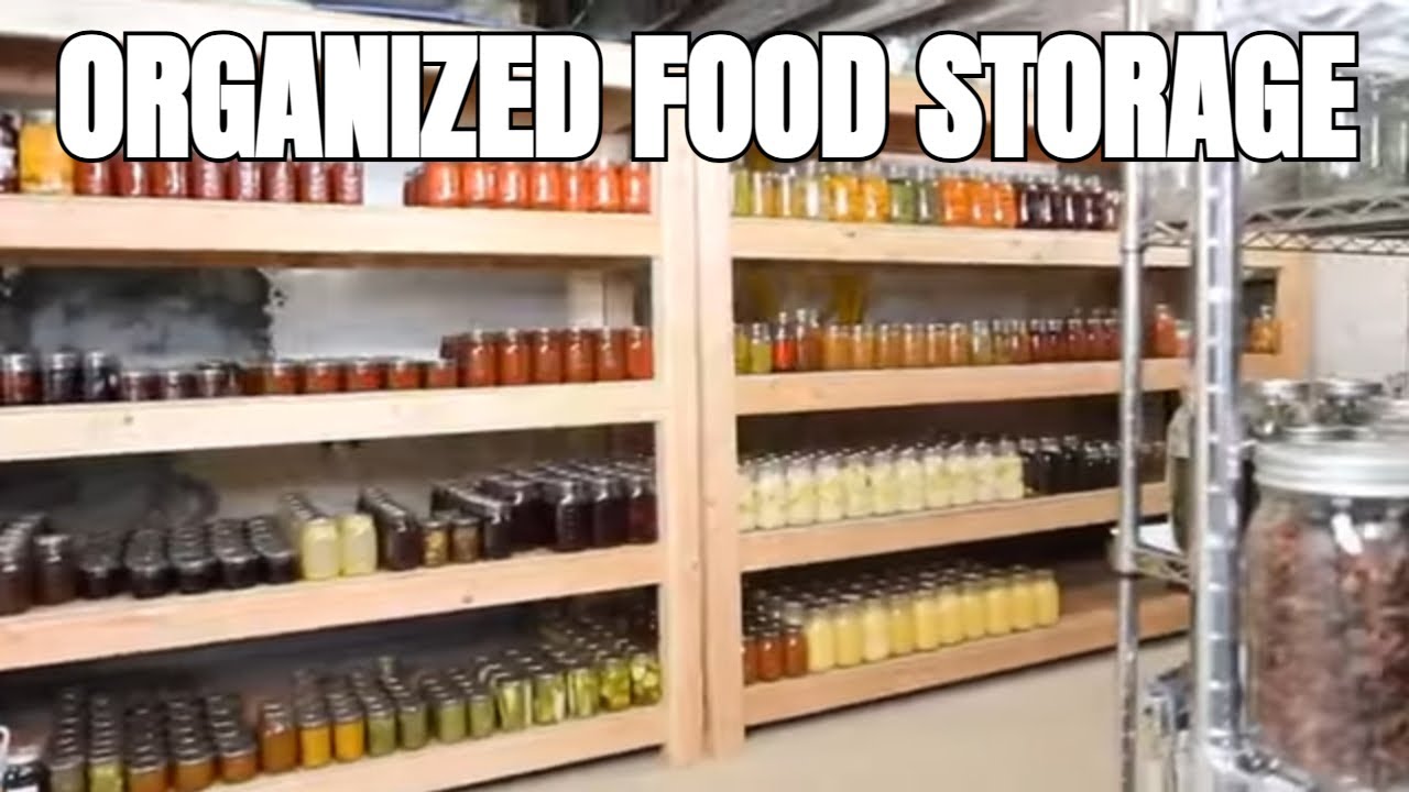 FOOD STORAGE CELLAR TOUR   PANTRY TOUR   CANNING RECIPES   MEAL PREP COOK WITH ME LARGE FAMILY MEALS
