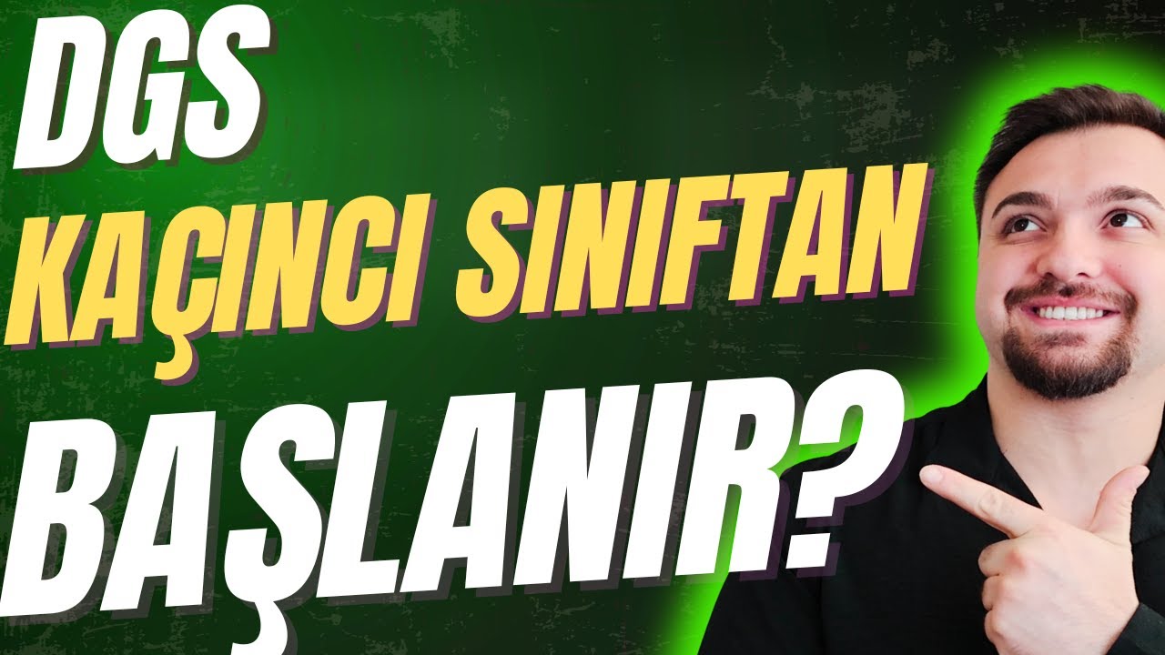 DGS Kaçıncı Sınıftan Başlanır? DGS Muafiyetler ve DGS Koçluk