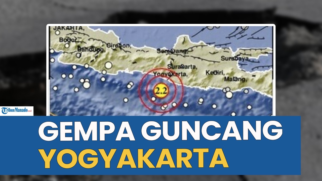 GEMPA BUMI GUNCANG WILAYAH YOGYAKARTA HARI INI SELASA 14 APRIL 2026