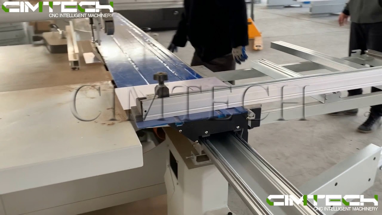 High precision sliding table saw machines, 45 Degree cnc panel cutting machines